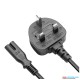 AC plug Power cable 1.5m 2 pin 